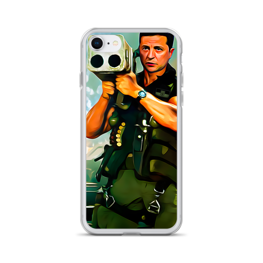 Zelenskyy Rocket Launcher RPG Bazooka iPhone Case - Support Ukraine