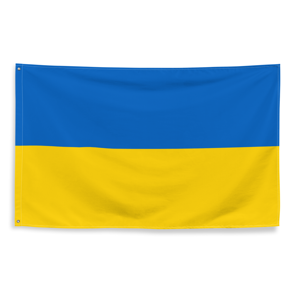 Ukrainian Wall Banner Flag Support Ukraine